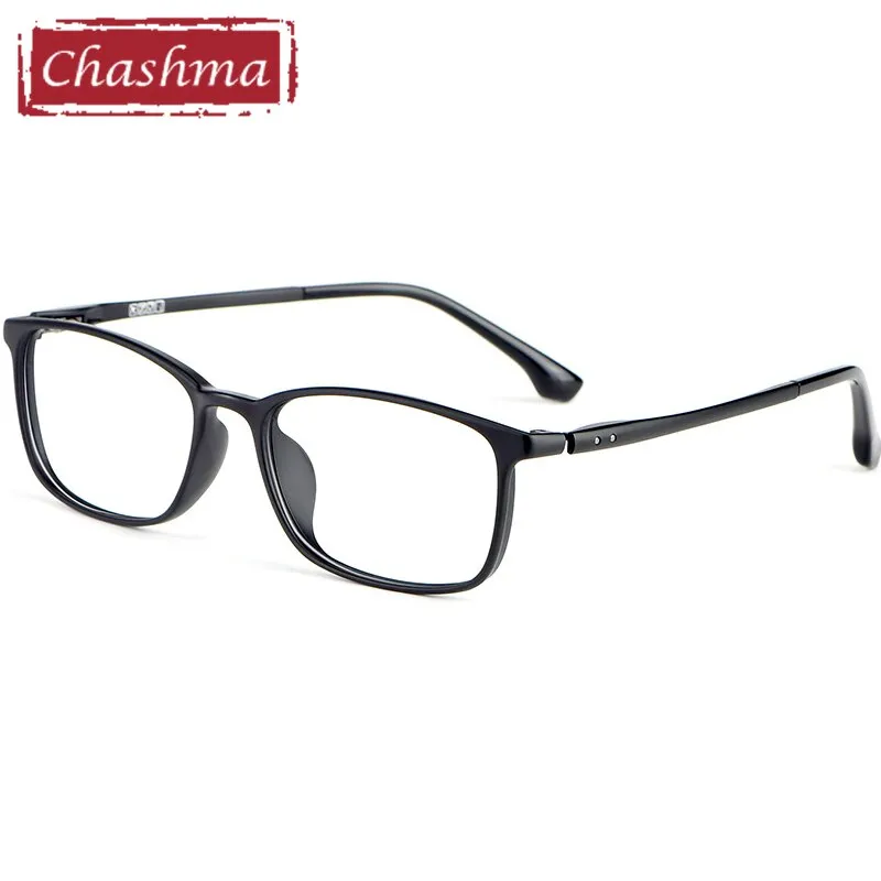 Chashma Unisex Full Rim Square Tr 90 Titanium Eyeglasses 9801