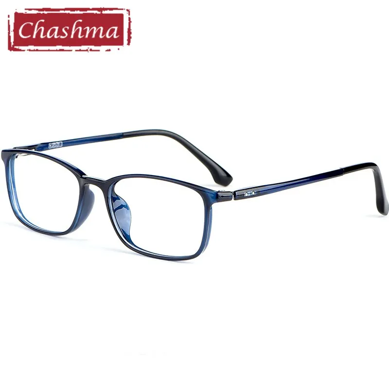 Chashma Unisex Full Rim Square Tr 90 Titanium Eyeglasses 9801