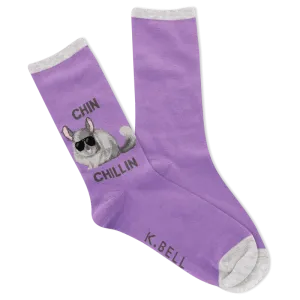 Chin Chillin Women's Crew Socks