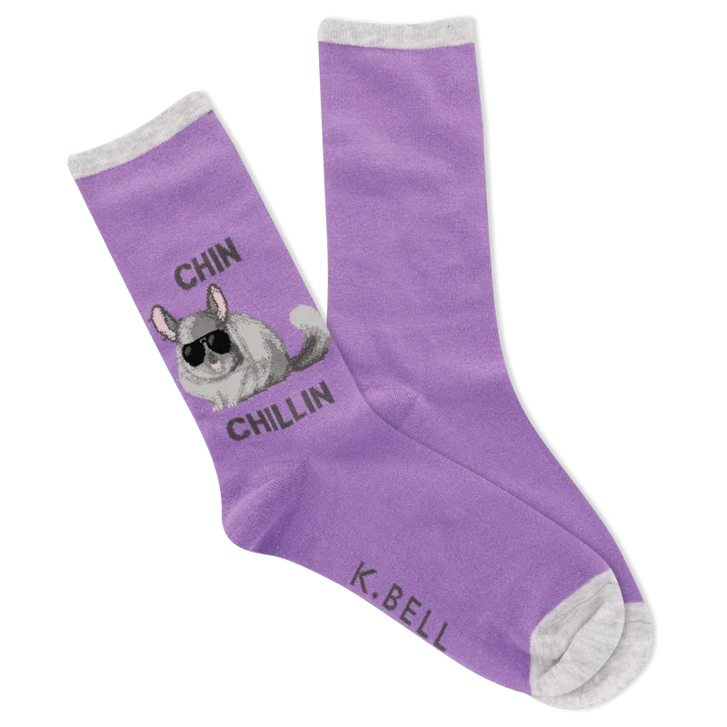 Chin Chillin Women's Crew Socks