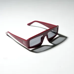 Chokore Designer Sunglasses with UV 400 Protection (Maroon)