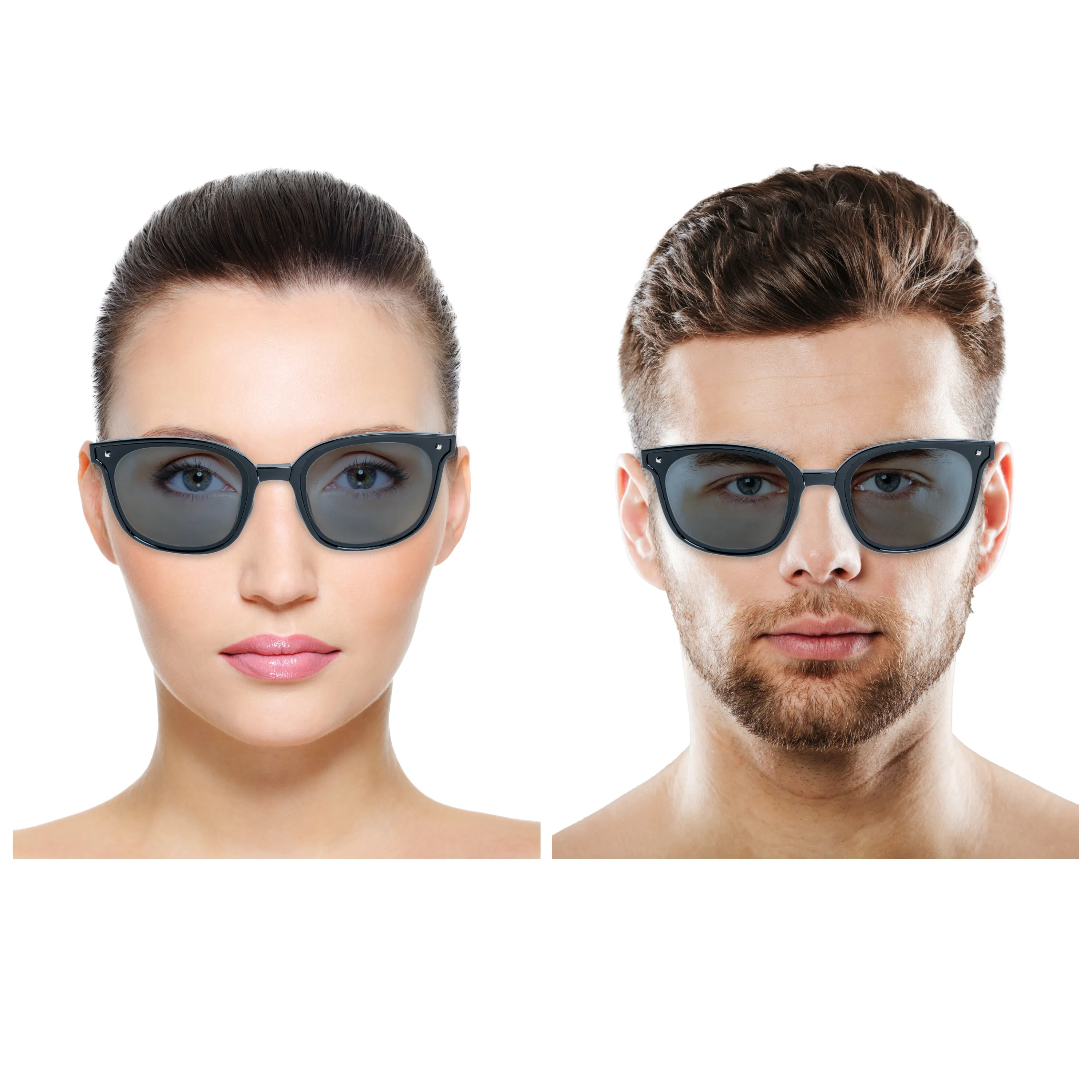 Chokore Stylish Folding Sunglasses with UV 400 Protection (Black)