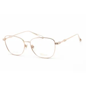 Chopard Women's Eyeglasses - Clear Demo Lens Gold Square Shape Frame | VCHD52S 0300