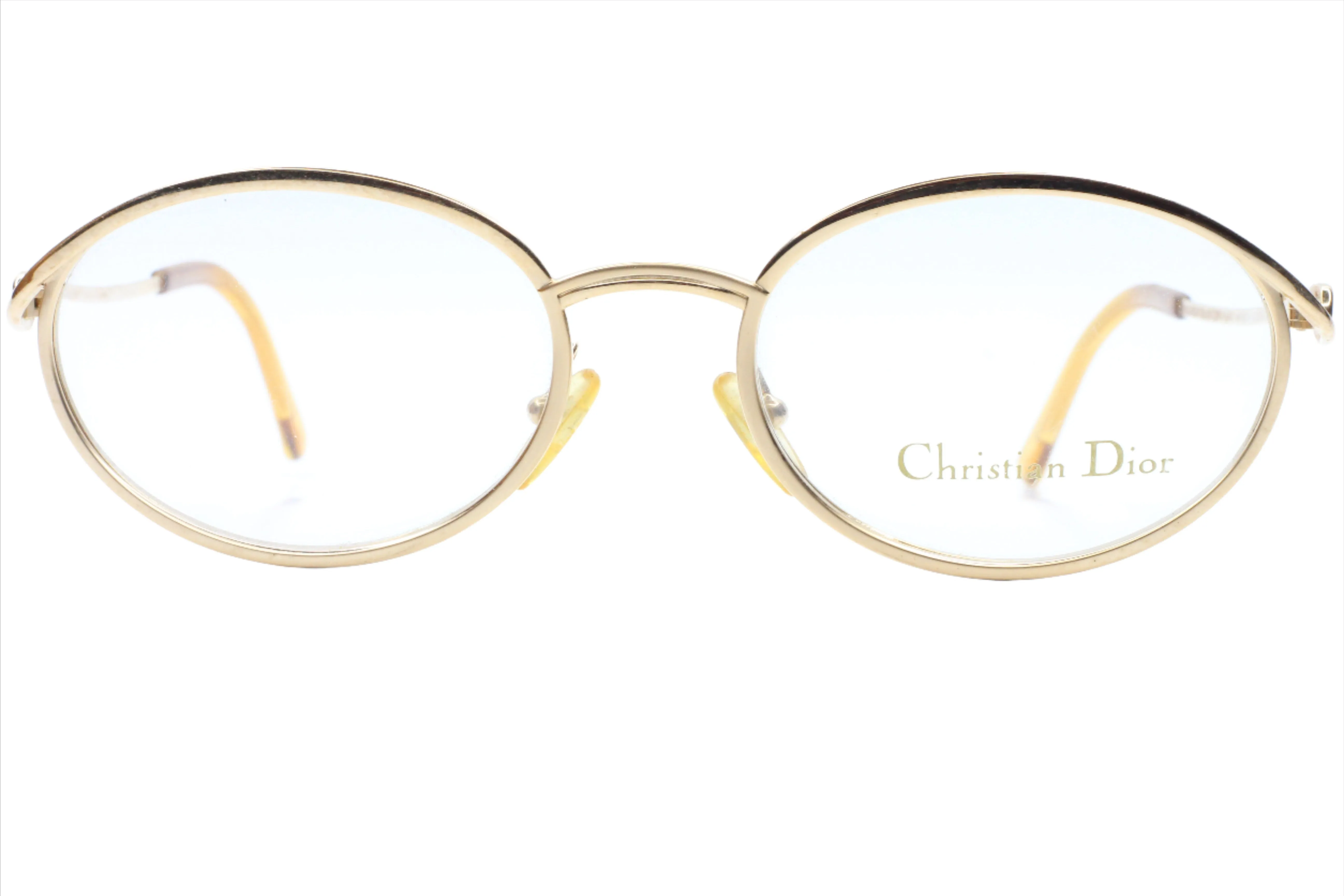 Christian Dior CD2039 Gold 40K RX Vintage Luxury Austria Eyeglasses