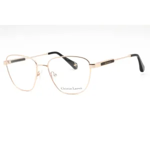 Christian Lacroix Women's Eyeglasses - Gold/Black Metal Butterfly Frame | CL3066 470