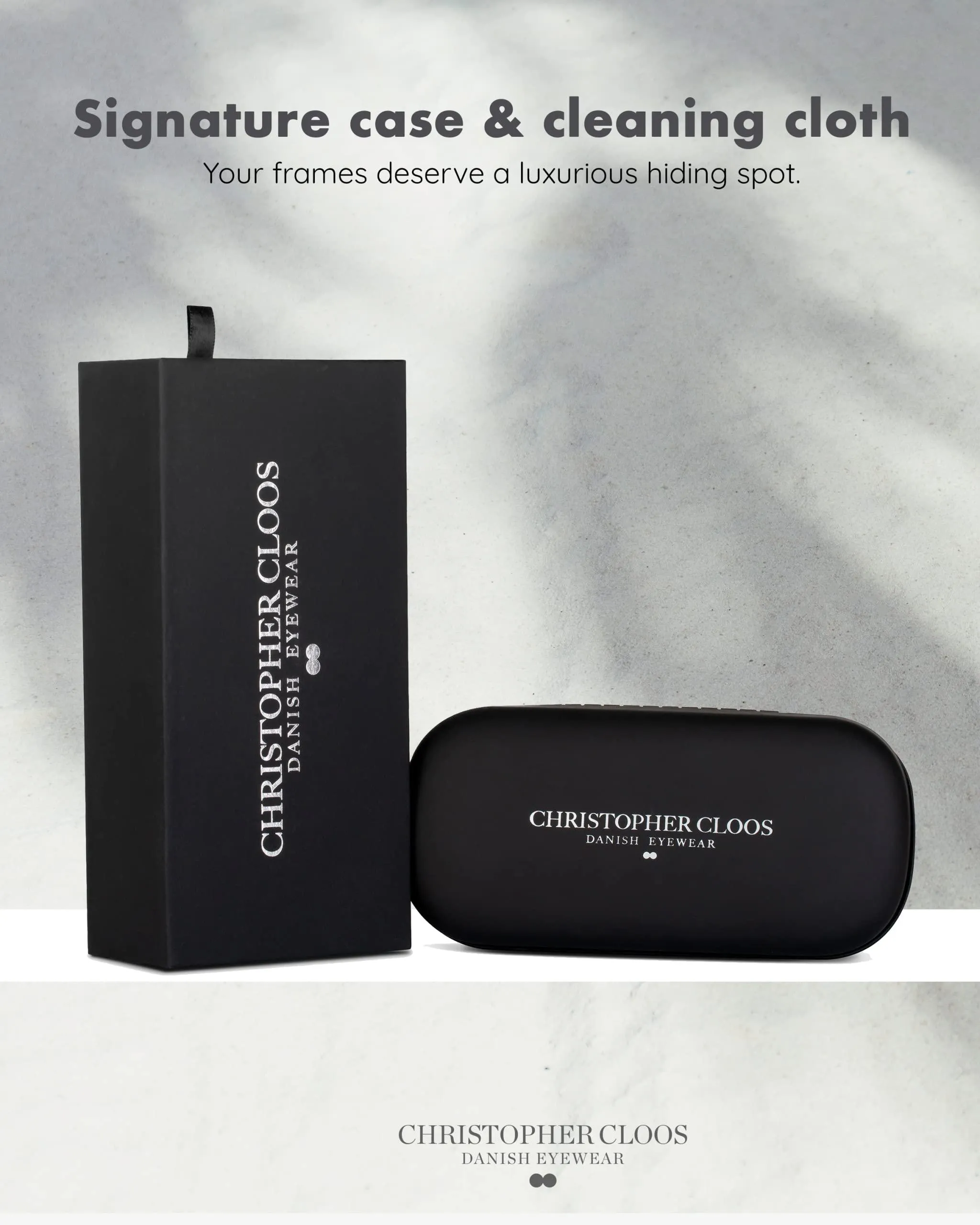 Christopher Cloos Larvotto Bourbon 48mm Minimalistic Polarized Sunglasses