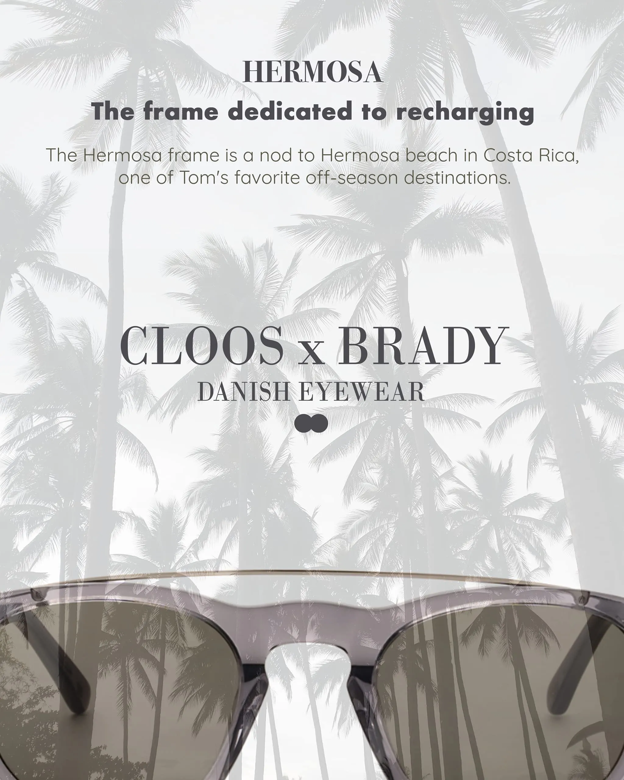 Christopher Cloos x Brady Hermosa Polarized Biodegradable Sunglasses