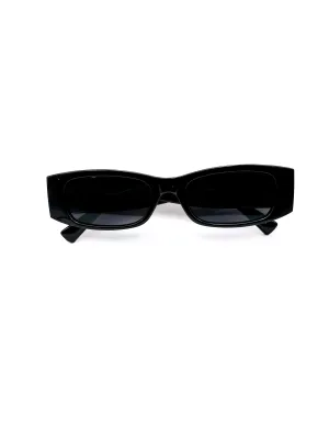 Chunky Black Fashion Sunglasses