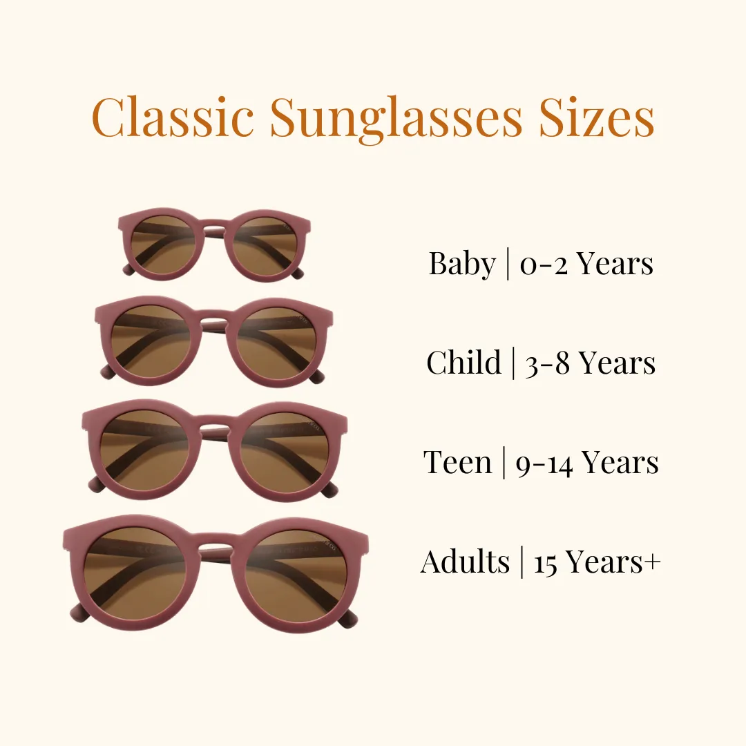 CLASSIC: BENDABLE & POLARIZED SUNGLASSES | MALLOW