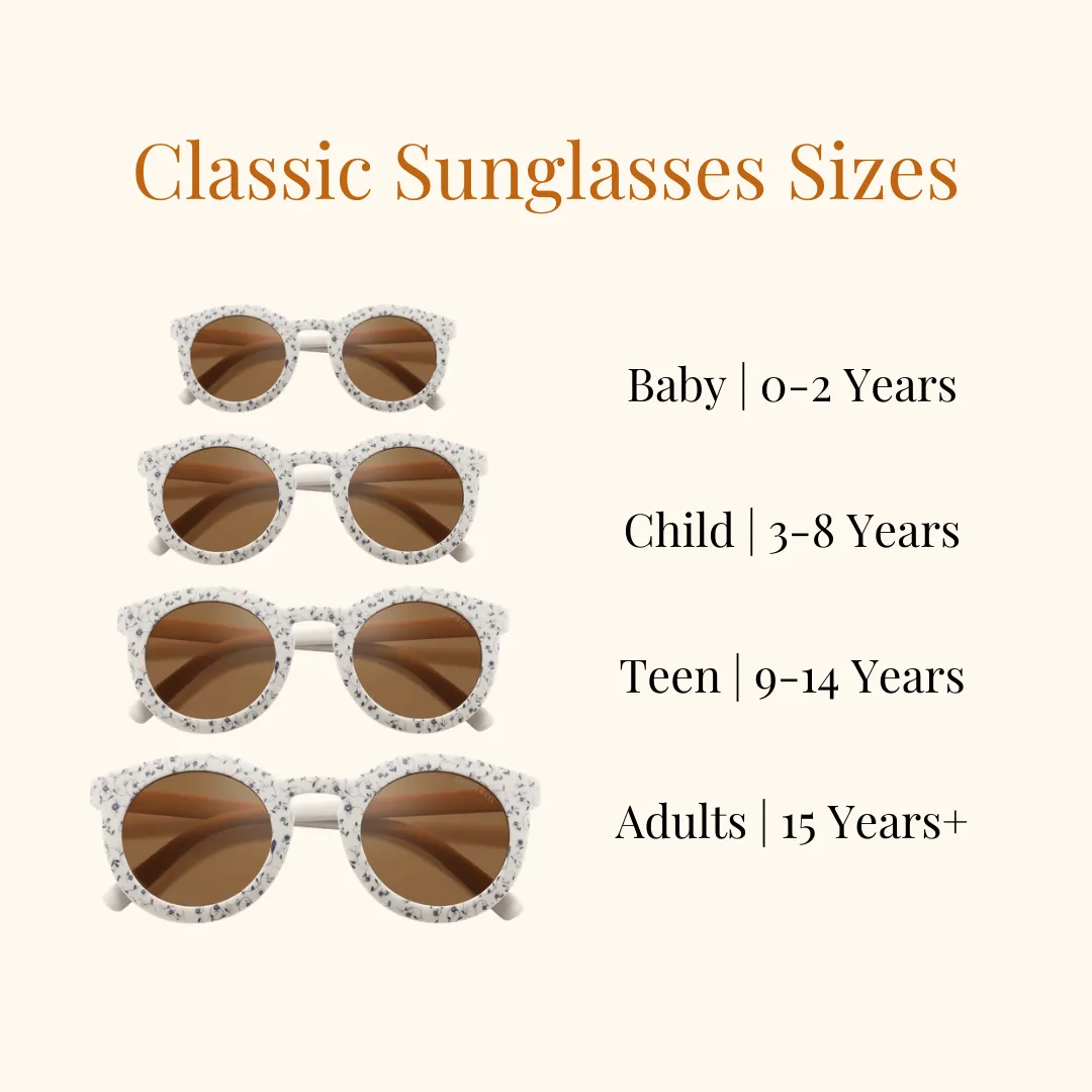CLASSIC: BENDABLE & POLARIZED SUNGLASSES | SCANDI FLORAL