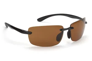 Classic - Gloss Black (Melanin Polarized Brown Lenses)