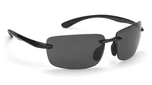 Classic - Gloss Black (Melanin Polarized Grey Lenses)