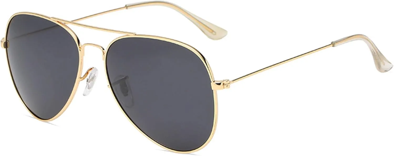 Classic Metal Polarized Sunglasses Men Women Pilot Aviator Sun Glasses for Outdoor