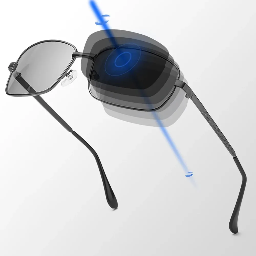 Classic Rectangle Polarized Retro Sunglasses