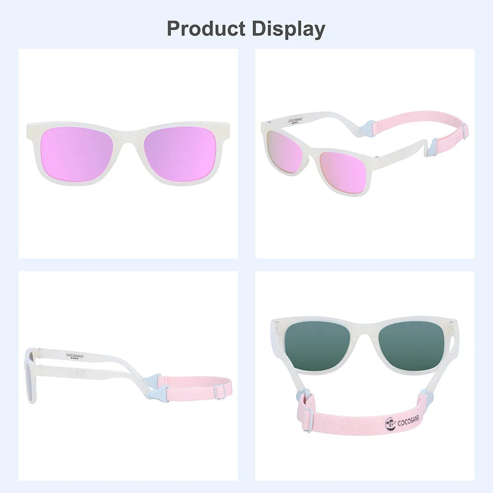 Classic Square Age 0-2, Light Pink Transparent