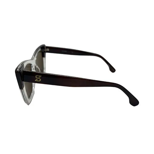 CLEAR FUTURE | Cat Eye Full Rim Sunglasses UV Protection