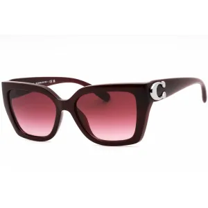 Coach Women's Sunglasses - Bordeaux Plastic Cat Eye Full Rim Frame | 0HC8408U 53938H