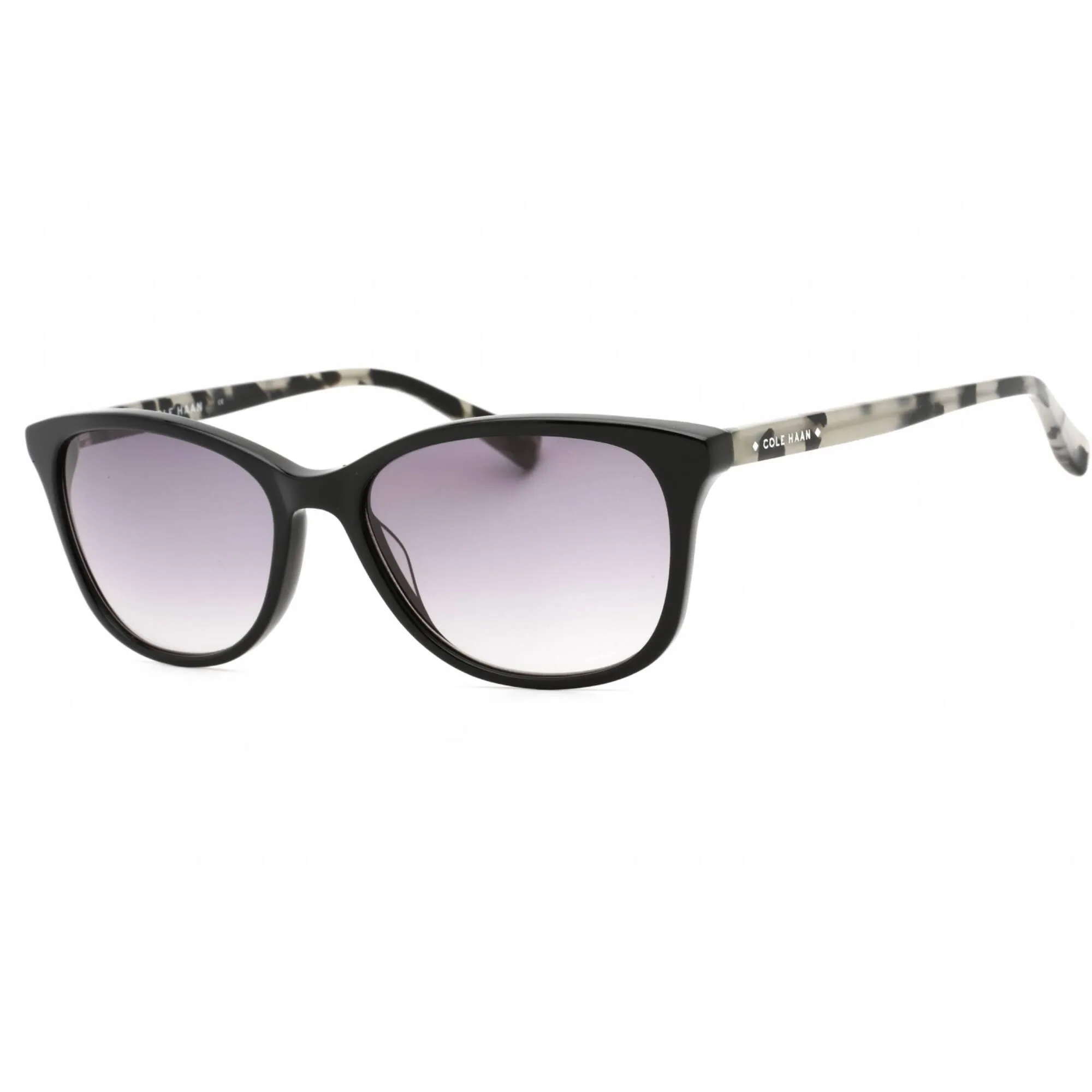 Cole Haan Women's Sunglasses - Black Full Rim Oval Fixed Nose Pads Frame | CH7045 001