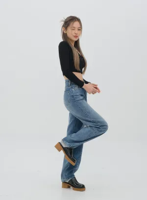 Colorblock Two Tone pants F28
