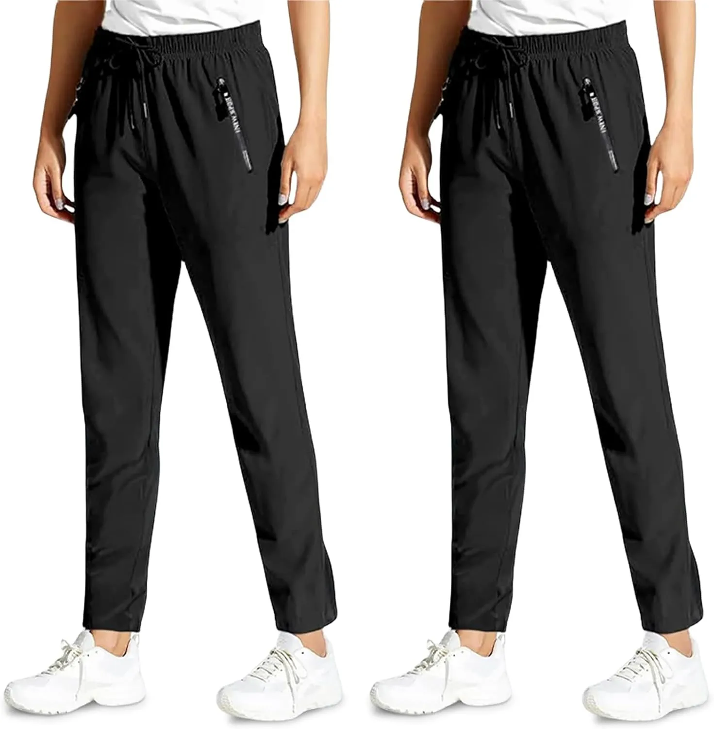ComfysFit Women's Ultra Stretch Active Pants - Quick Drying High Waisted Yoga Workout Pants for Women