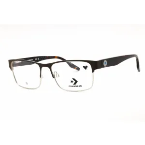 Converse Men's Eyeglasses - Matte Fresh Brew Metal Rectangular Frame | CV3024 201