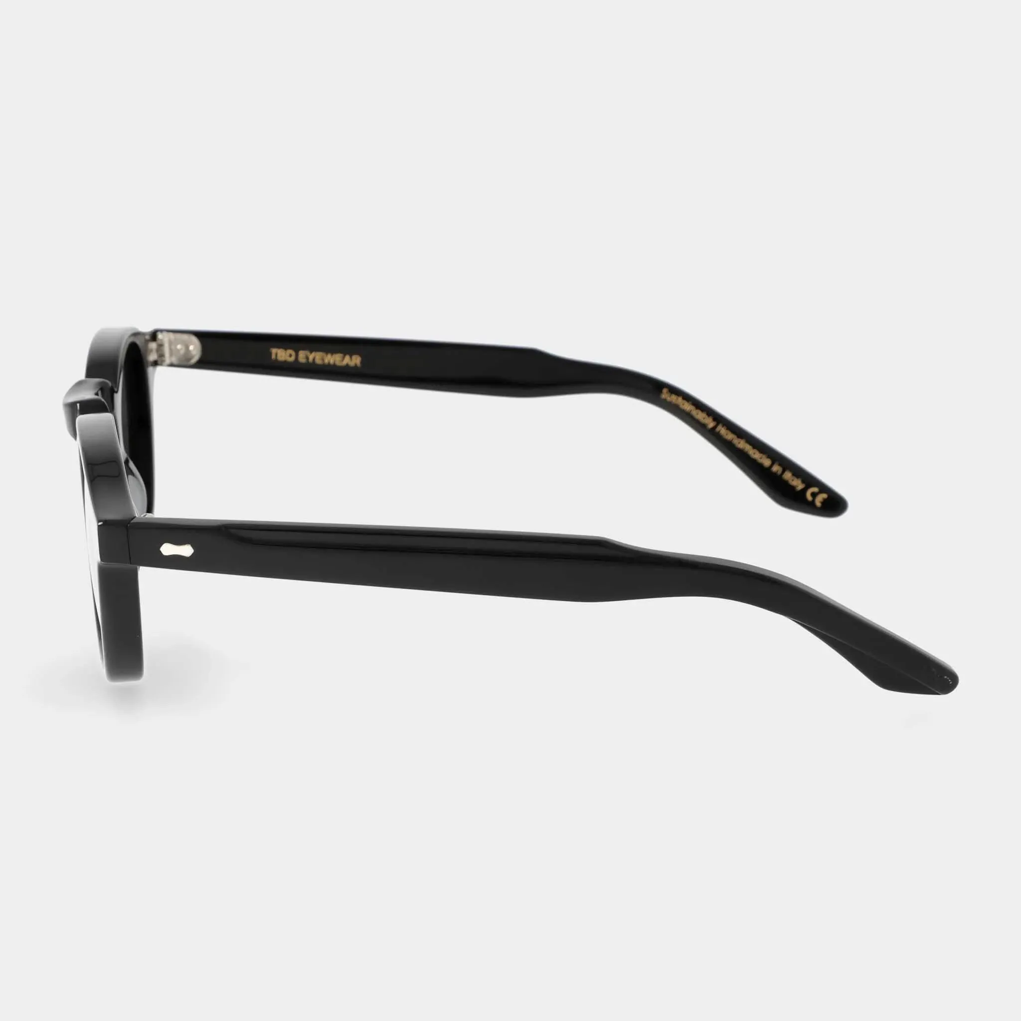 CORD ECO BLACK Sunglasses | Grey Lens