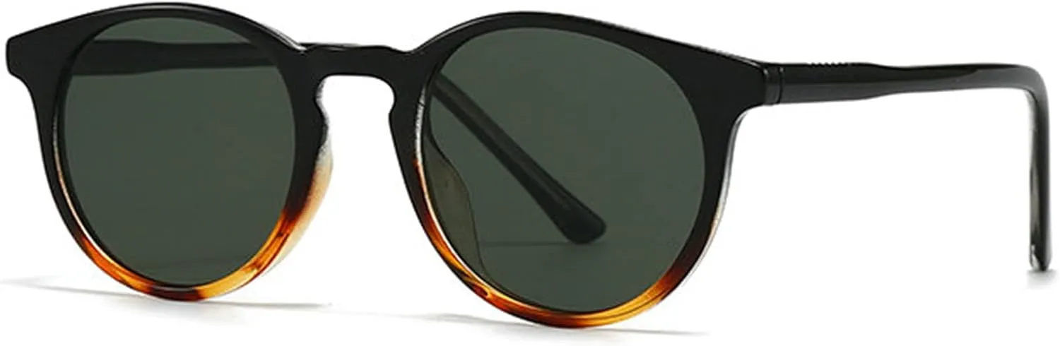 COTIA Classic Round Sunglasses for Men Women Vintage Small 90s Sun Glasses Fashion Retro Elegant Eyewear
