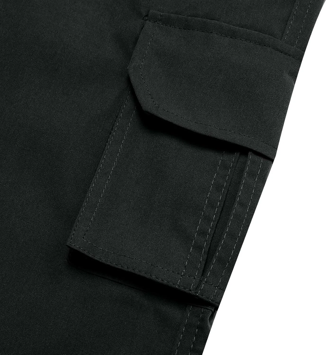 CRNTCEM Men's Hiking Cargo Pants Waterproof Quick-Dry Fishing Work Outdoor Pants Lightweight Water Resistant Ripstop Pants