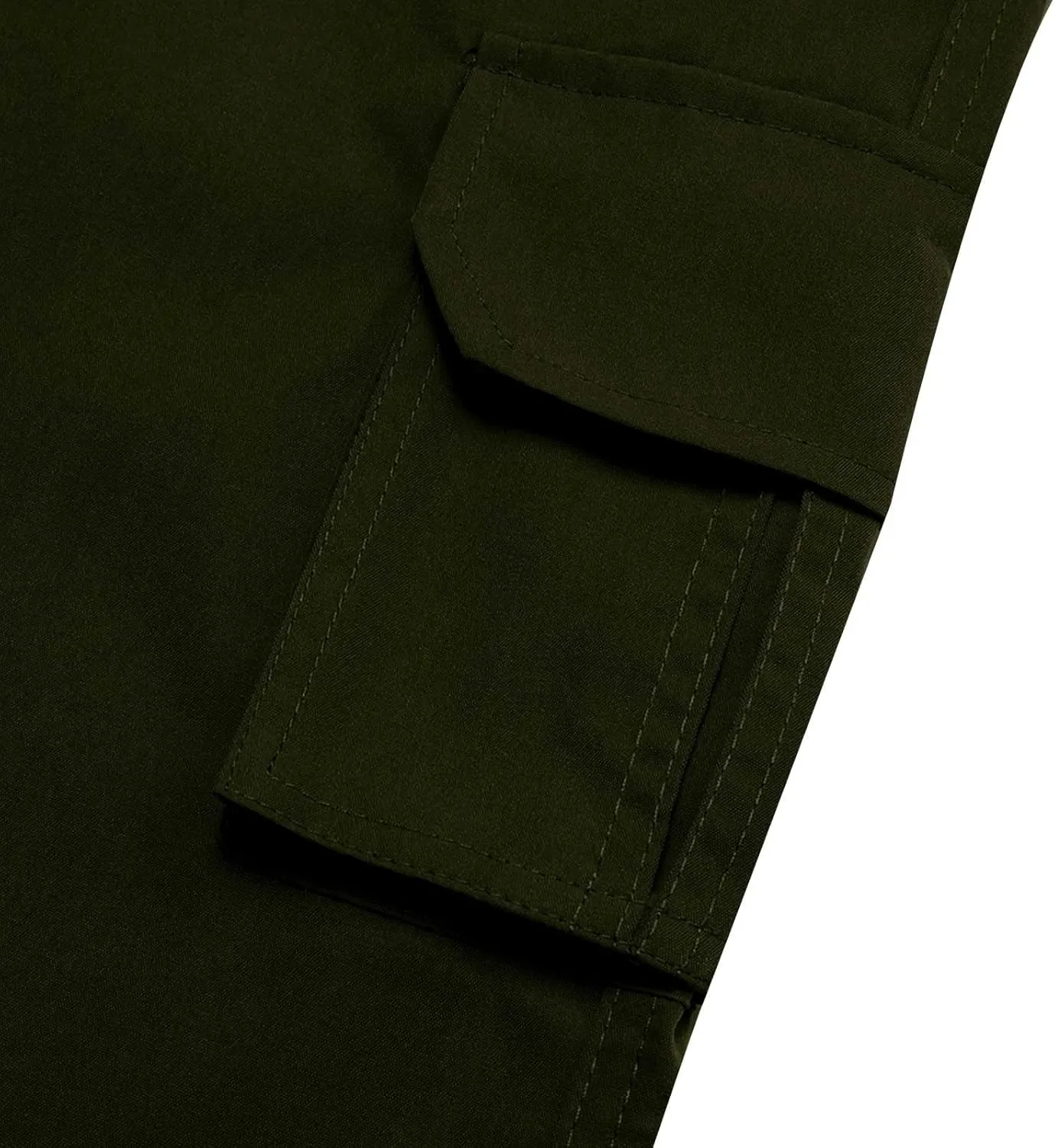 CRNTCEM Men's Hiking Cargo Pants Waterproof Quick-Dry Fishing Work Outdoor Pants Lightweight Water Resistant Ripstop Pants