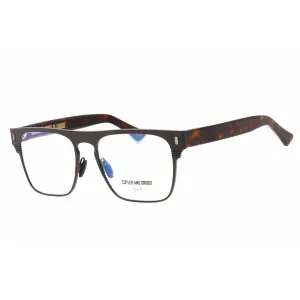 Cutler And Gross Men's Eyeglasses - Brown Titanium Frame Clear Lens | CGOP136656 002