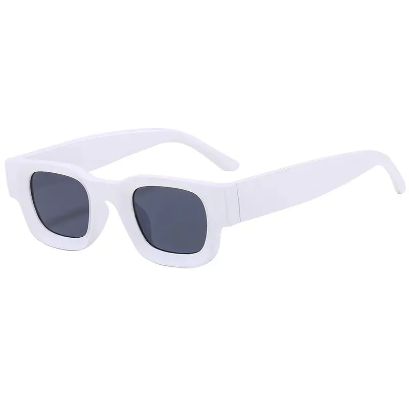 Cycling Rectangle Sunglasses Women Fashion Retro Brand Square Sun Glasses Men Classic Vintage Black Punk Shades UV400