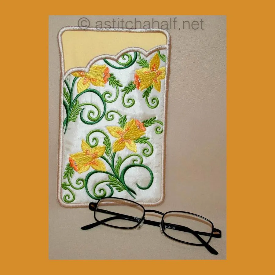 Daffodil Eyeglass Case