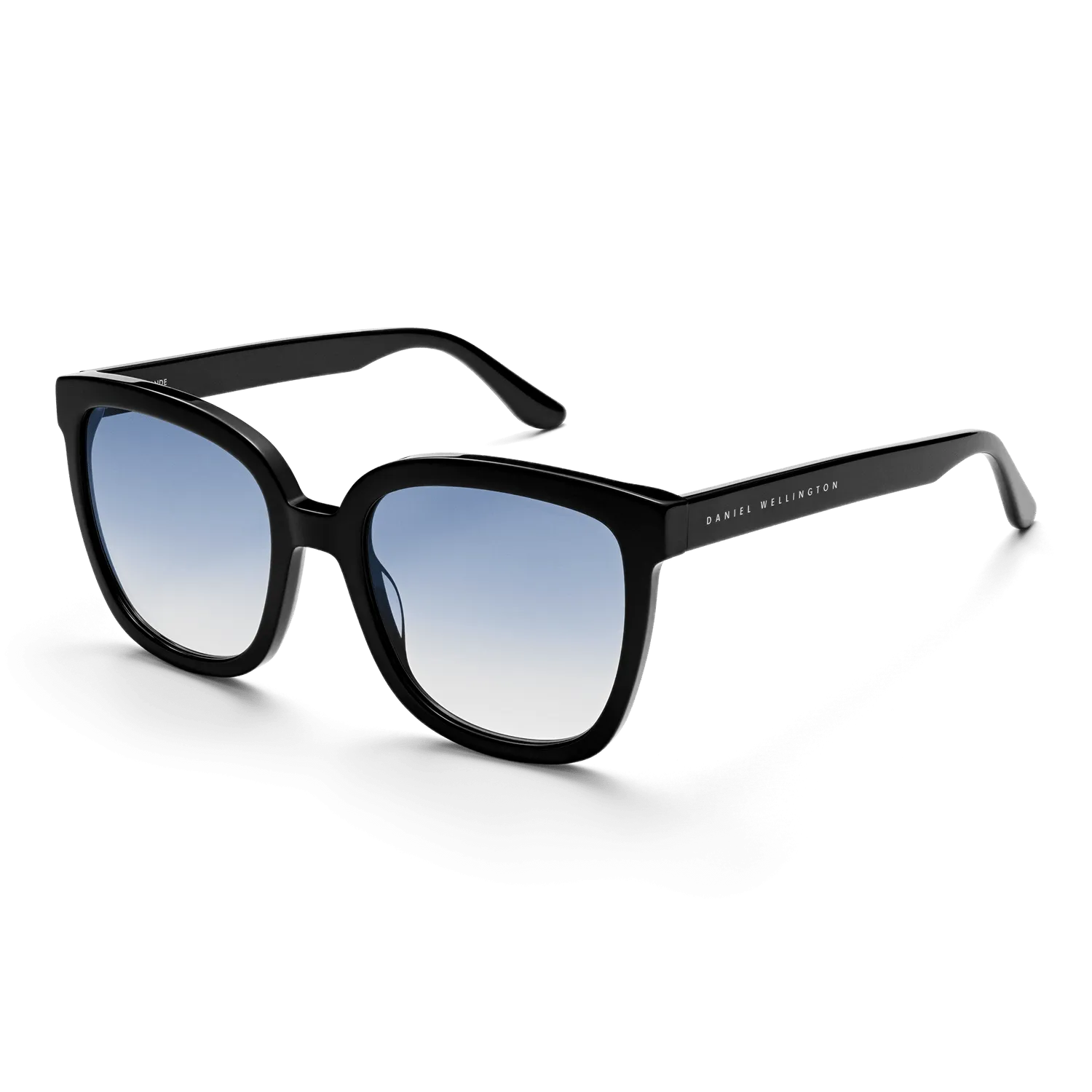 Daniel Wellington Grande Bio-Acetate Black Blue Sunglasses DW01100038