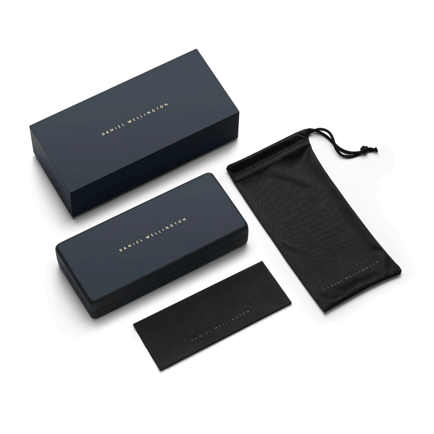 Daniel Wellington Grande Bio-Acetate Black Blue Sunglasses DW01100038