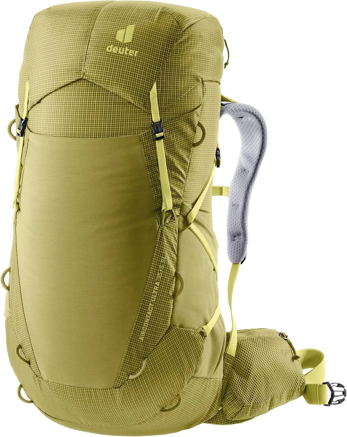 Deuter Aircontact Ultra 35 5 SL Women's Trekking Backpack, linden-sprout