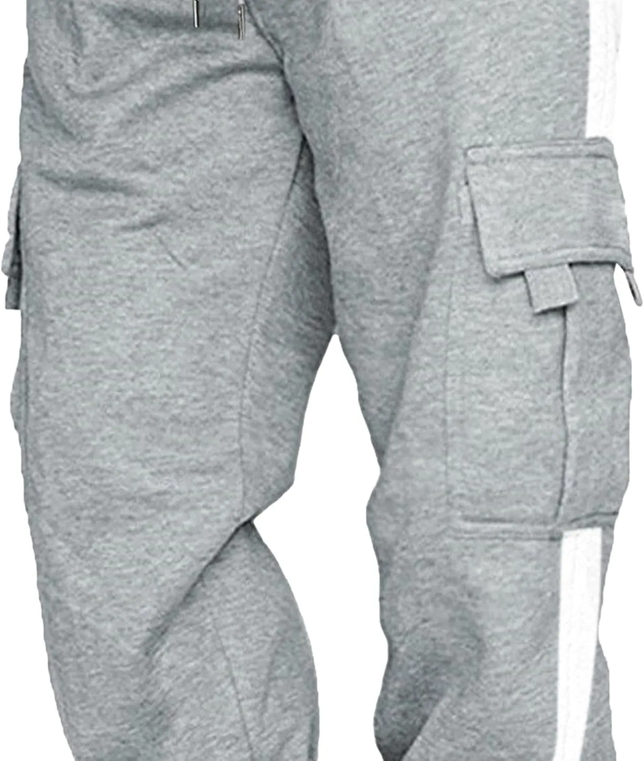 DGHM-JLMY Cargo Pants for Men Loose Fit Sports Outdoor Pants Casual Work Hiking Sweatpants Baggy Jogger Trousers