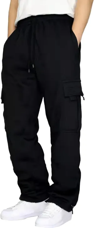 DGHM-JLMY Cargo Pants for Men Loose Fit Sports Outdoor Pants Casual Work Hiking Sweatpants Baggy Jogger Trousers