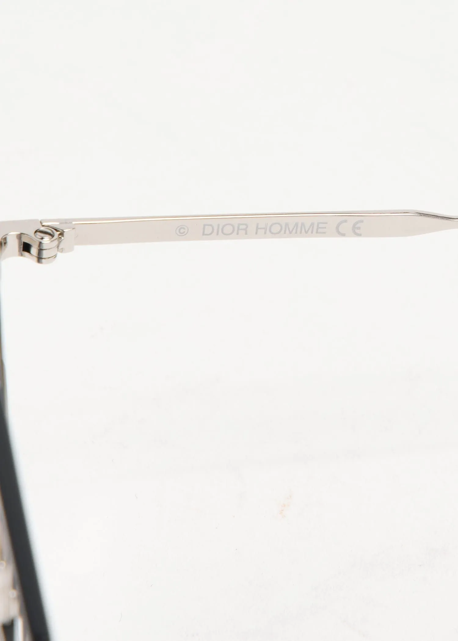 Dior Aviator Round Sunglasses in Silver Metal