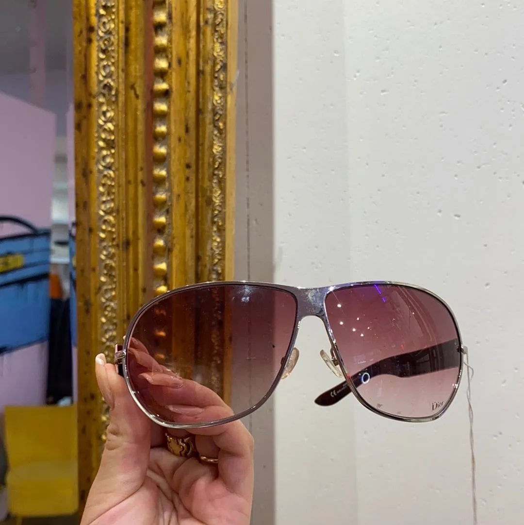 Dior Logo Sunglasses Pink ASL3803