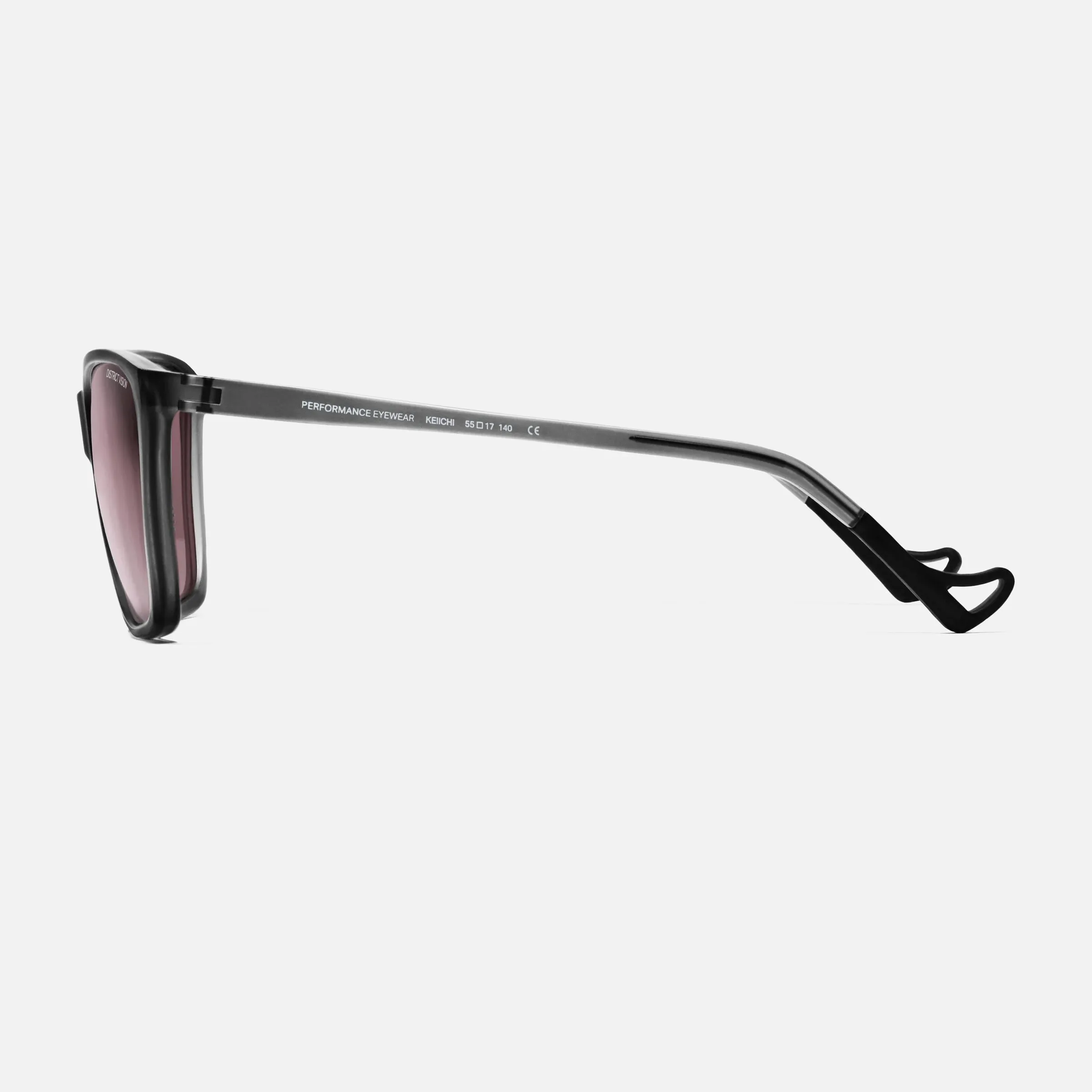 District Vision Keiichi Standard Grey D  Black Rose