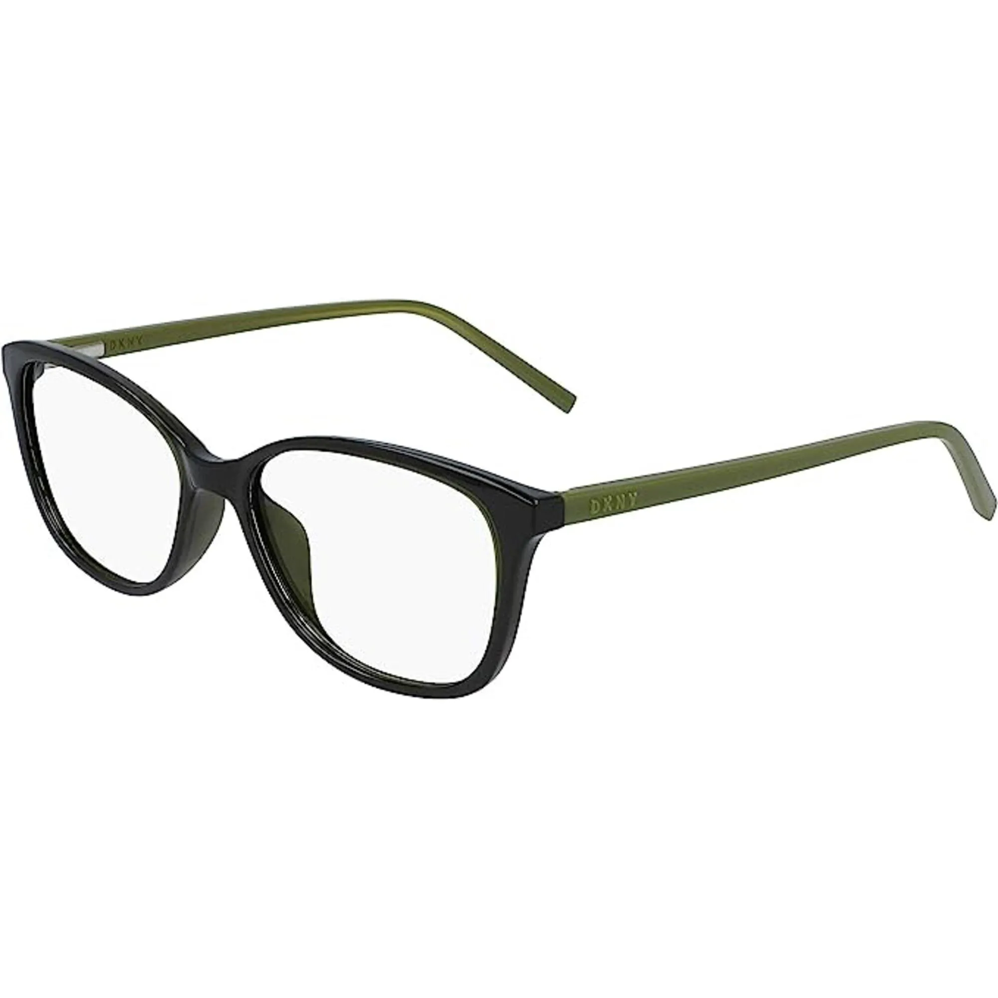 DKNY Women's Eyeglasses - Olive Square Full-Rim Plastic Frame | DKNY DK5005 313