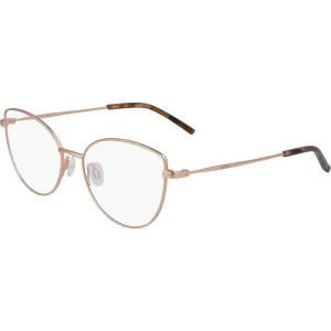 Dkny Women's Eyeglasses - Rose Gold Metal Cat Eye Full Rim Frame | DKNY DK1017 770