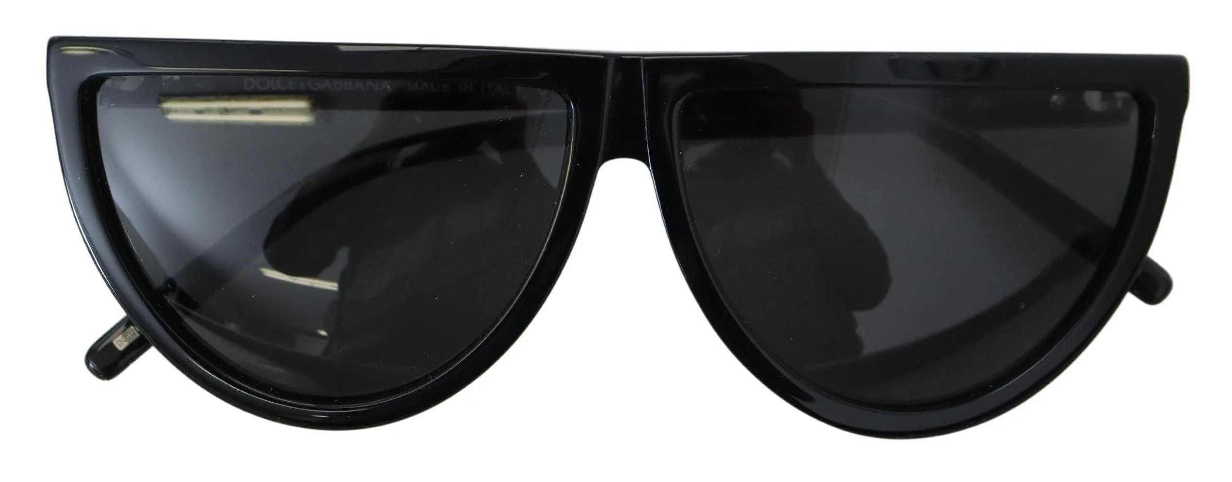 Dolce & Gabbana Black Frame Semi Circular DG4133 Sunglasses