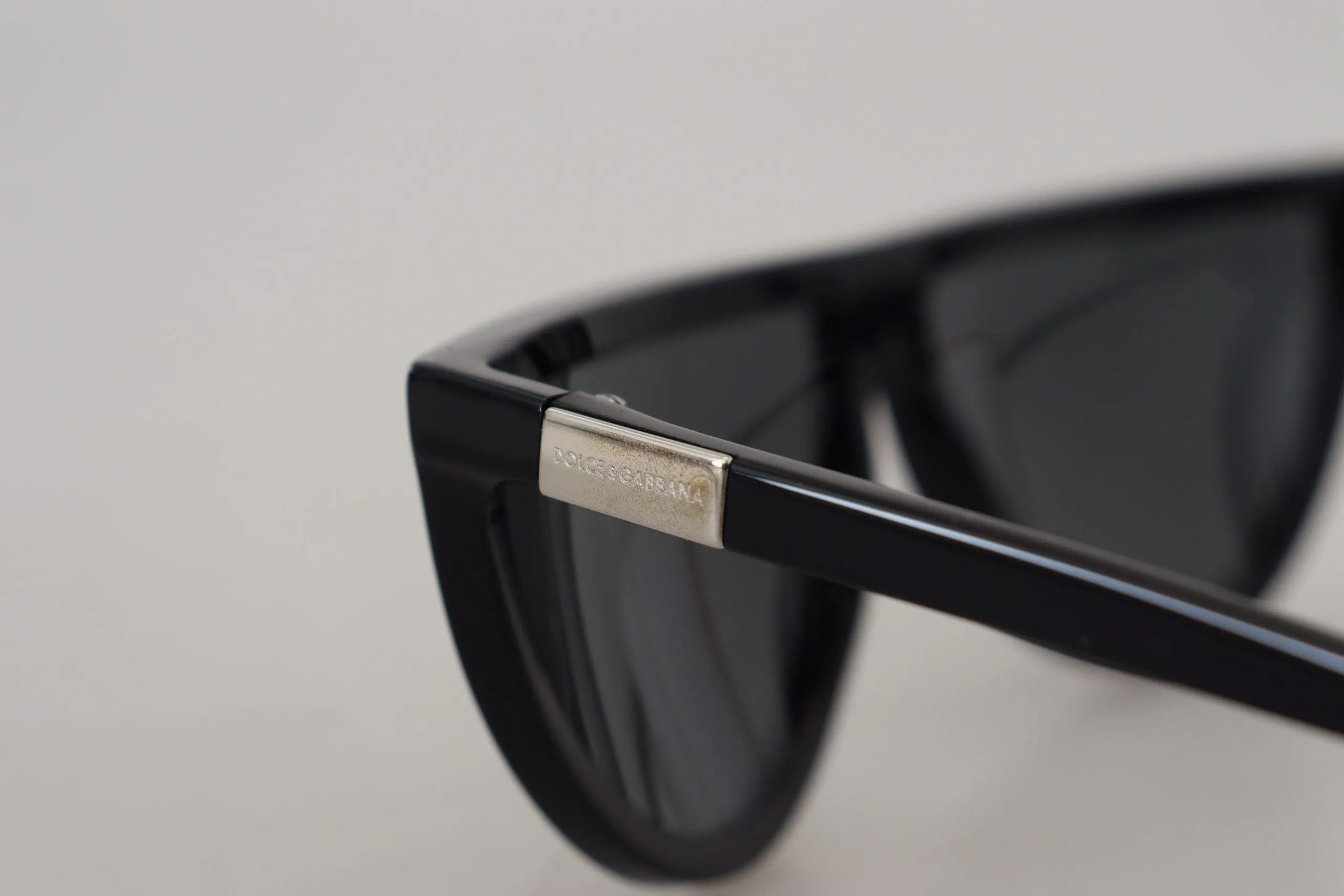 Dolce & Gabbana Black Frame Semi Circular DG4133 Sunglasses