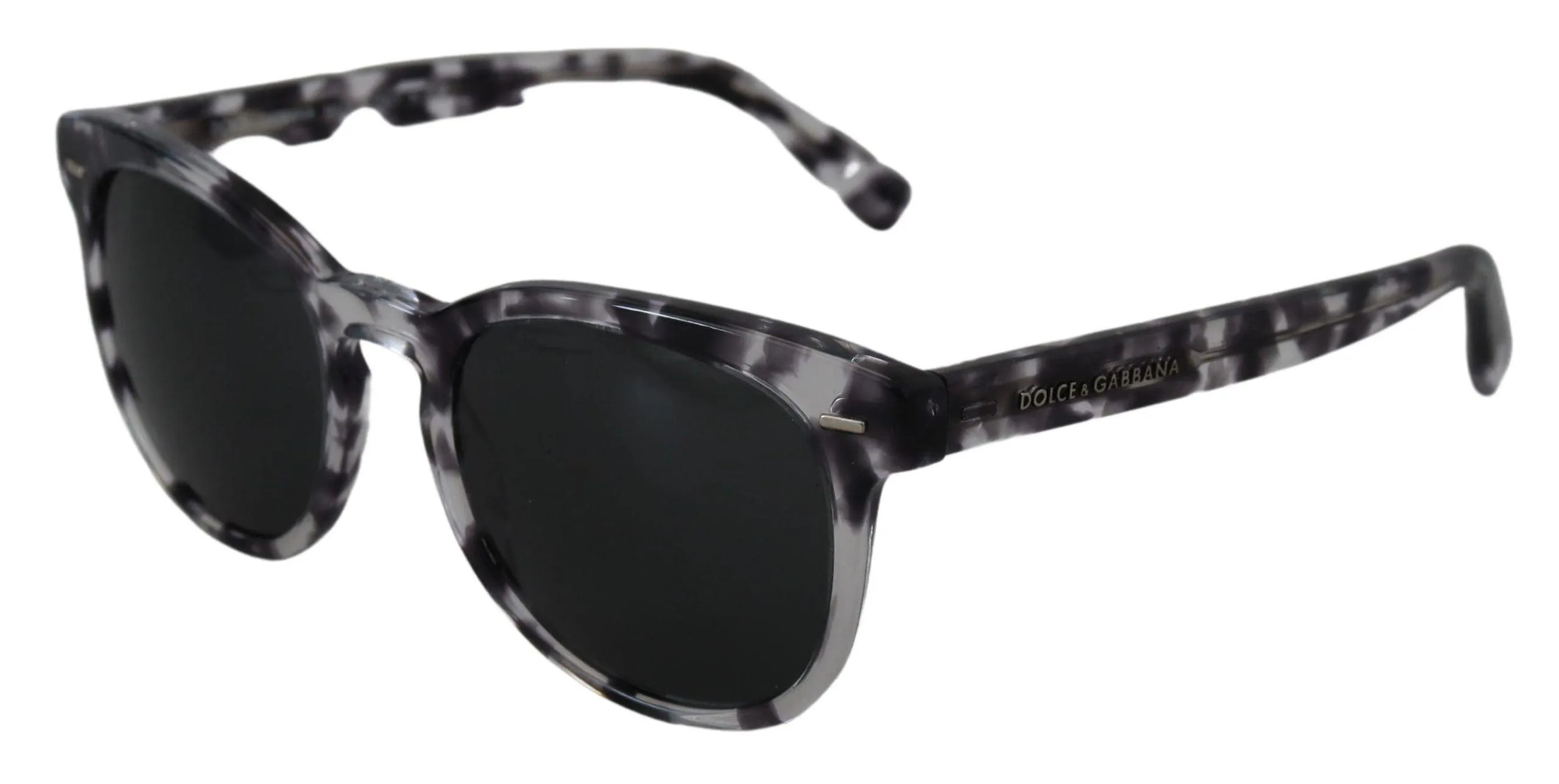 Dolce & Gabbana Black Havana Frame Square Lens DG4254F Sunglasses
