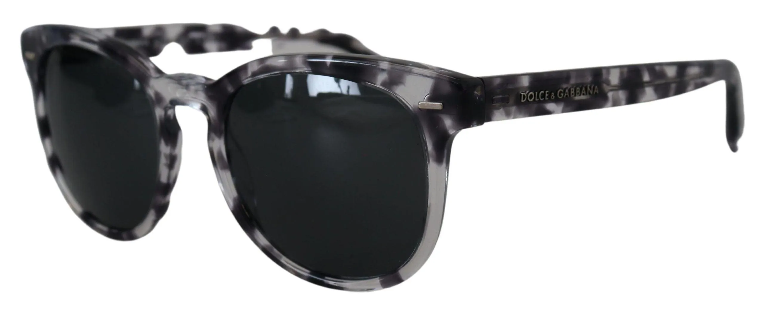 Dolce & Gabbana Black Havana Frame Square Lens DG4254F Sunglasses