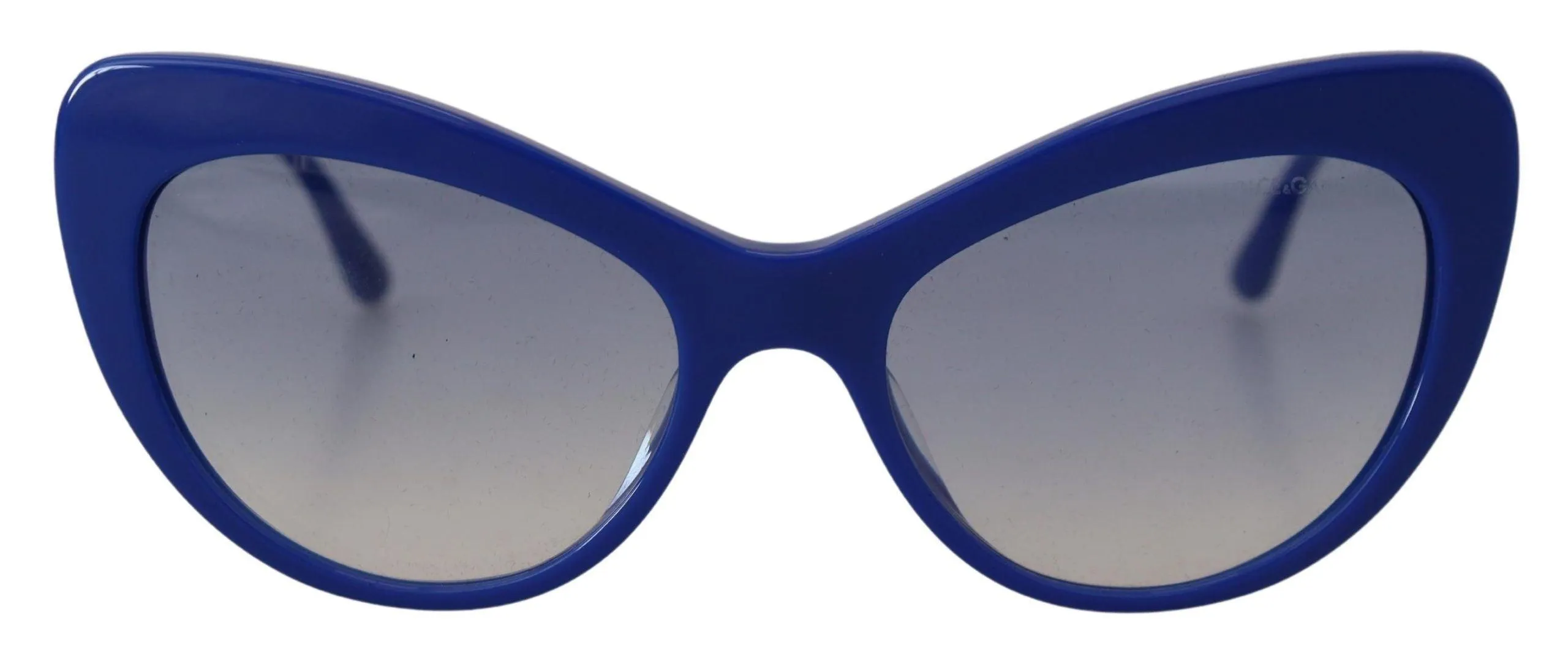 Dolce & Gabbana Blue Acetate Cat Eye Gradient Shades DG4307 Sunglasses