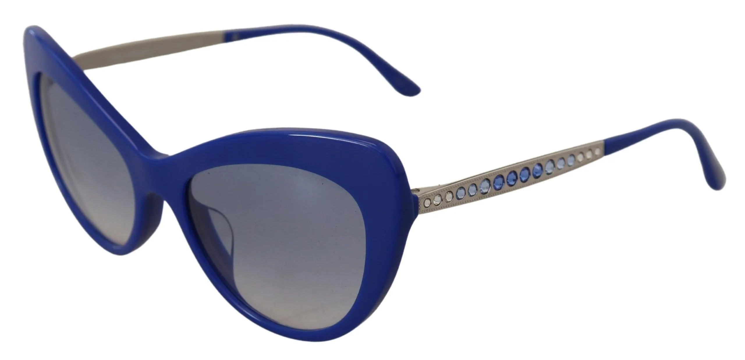 Dolce & Gabbana Blue Acetate Cat Eye Gradient Shades DG4307 Sunglasses