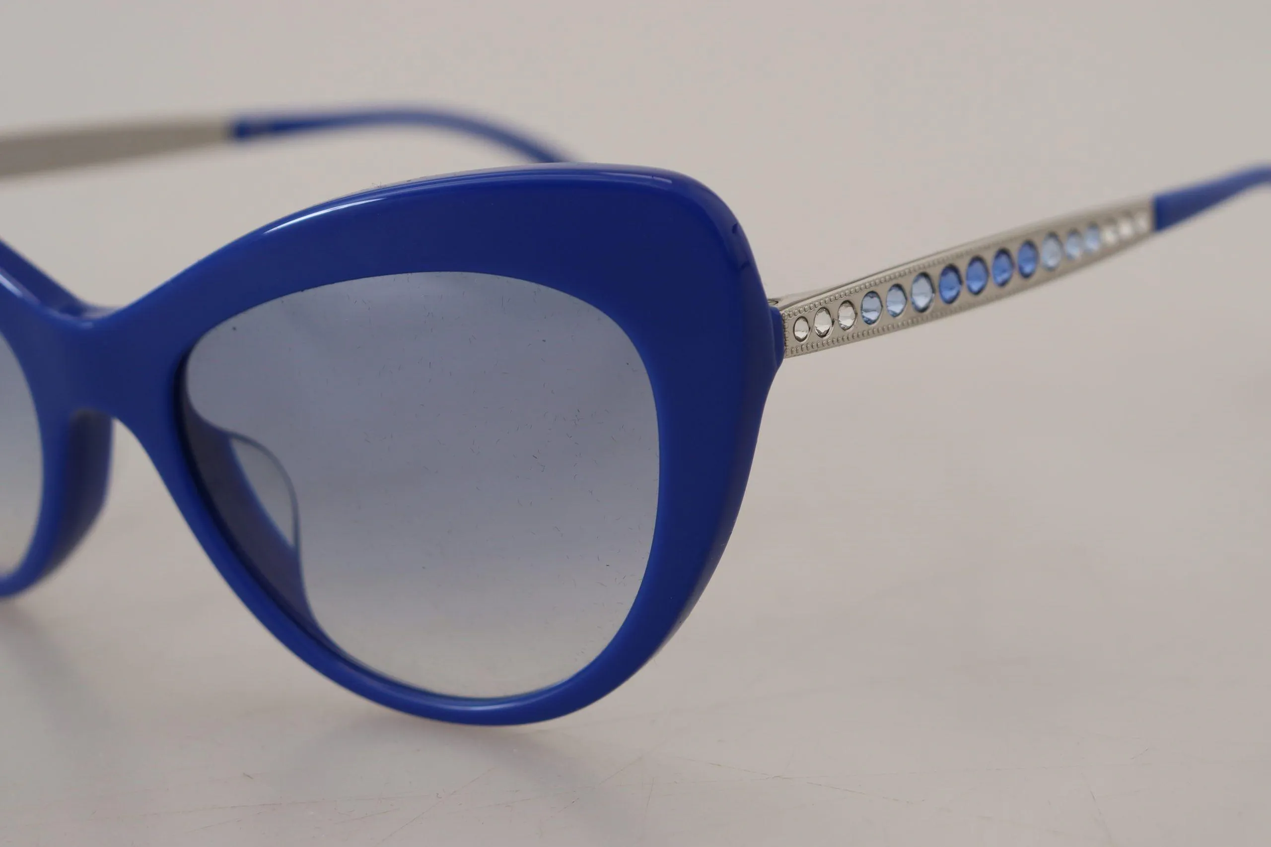 Dolce & Gabbana Blue Acetate Cat Eye Gradient Shades DG4307 Sunglasses