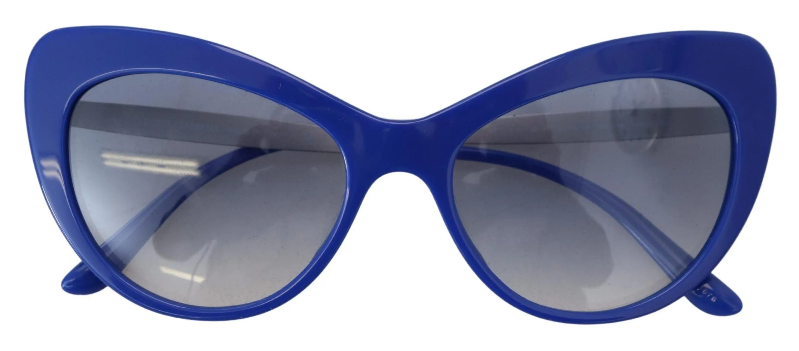 Dolce & Gabbana Blue Acetate Cat Eye Gradient Shades DG4307 Sunglasses